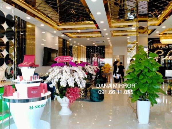 Gương dán tường trang trí Spa Đà Nẵng
